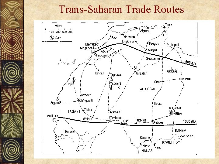 Trans-Saharan Trade Routes 