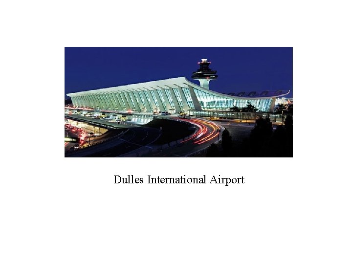 Dulles International Airport 