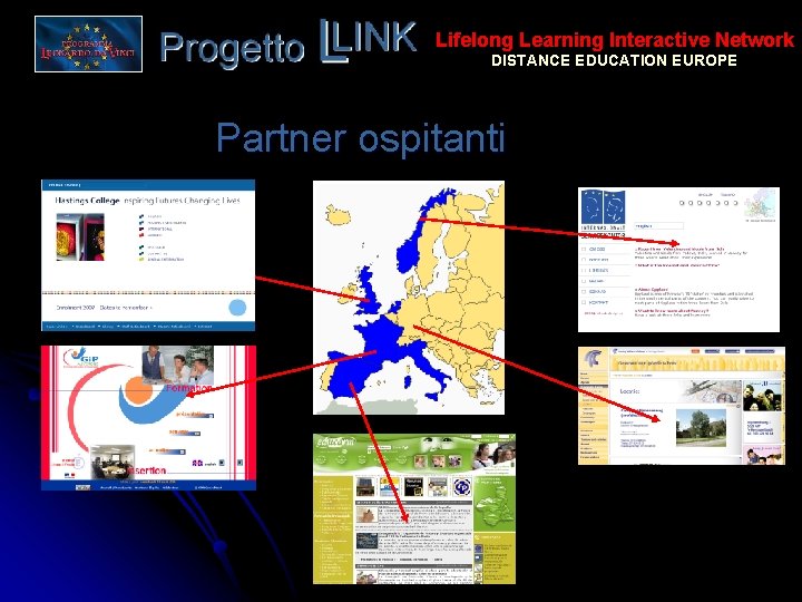 Lifelong Learning Interactive Network DISTANCE EDUCATION EUROPE Partner ospitanti 