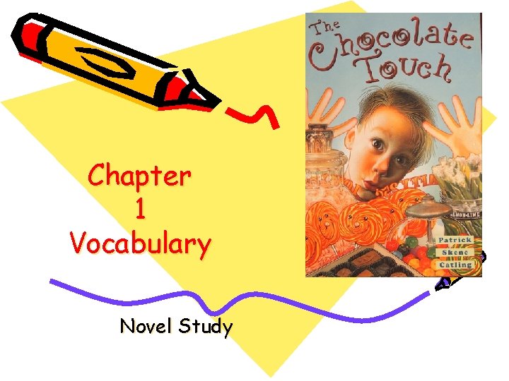 Chapter 1 Vocabulary Novel Study 