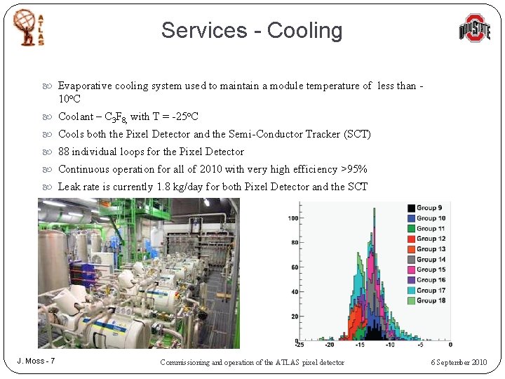 Services - Cooling Evaporative cooling system used to maintain a module temperature of less