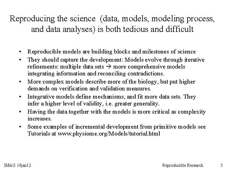 The Project File A Template for Reproducible Research