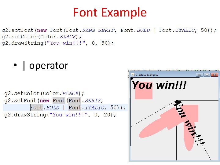 Font Example • | operator 14 Font Example • | operator 14