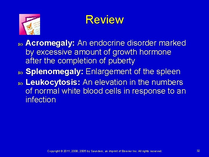 Review Acromegaly: An endocrine disorder marked by excessive amount of growth hormone after the
