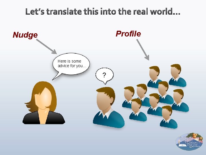 Profile Nudge Here is some advice for you… ? 