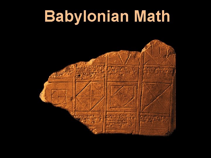 Babylonian Math 