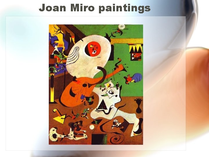 Joan Miro paintings 