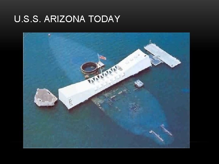 U. S. S. ARIZONA TODAY 