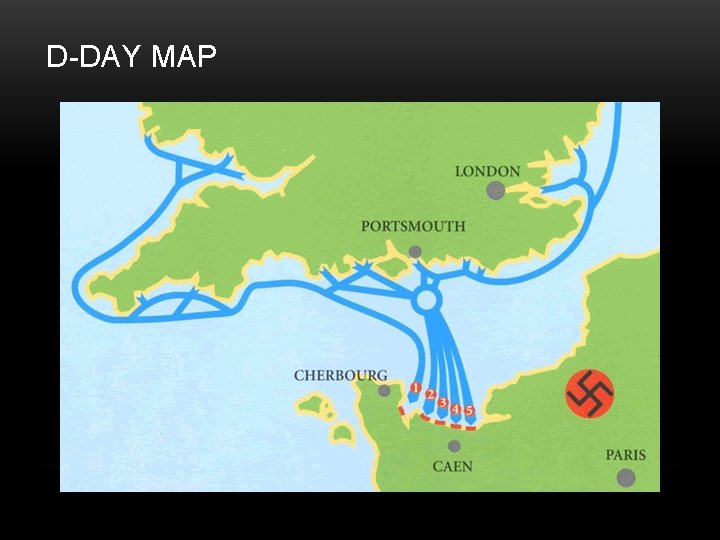 D-DAY MAP 
