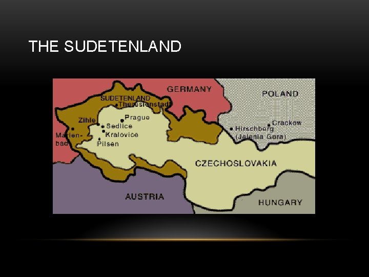 THE SUDETENLAND 