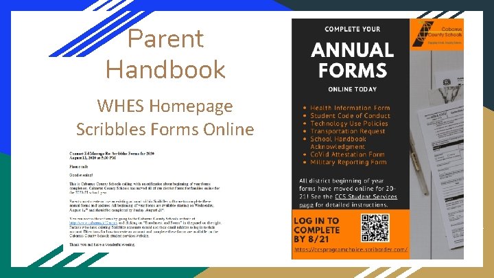 Parent Handbook WHES Homepage Scribbles Forms Online Parent Handbook WHES Homepage Scribbles Forms Online