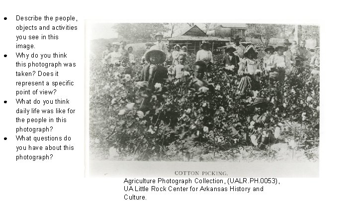 ● ● Describe the people, objects and activities you see in this image. Why