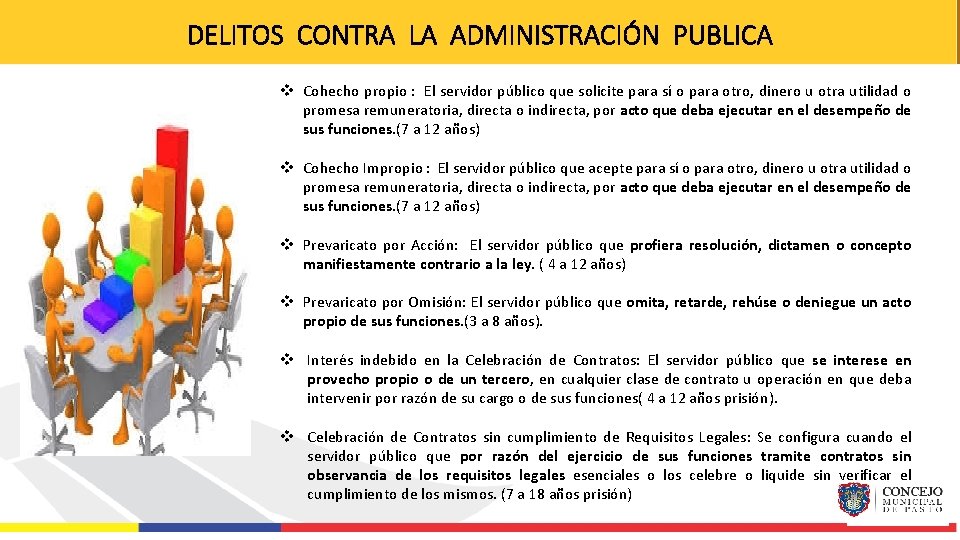 DELITOS CONTRA LA ADMINISTRACIÓN PUBLICA v Cohecho propio : El servidor público que solicite