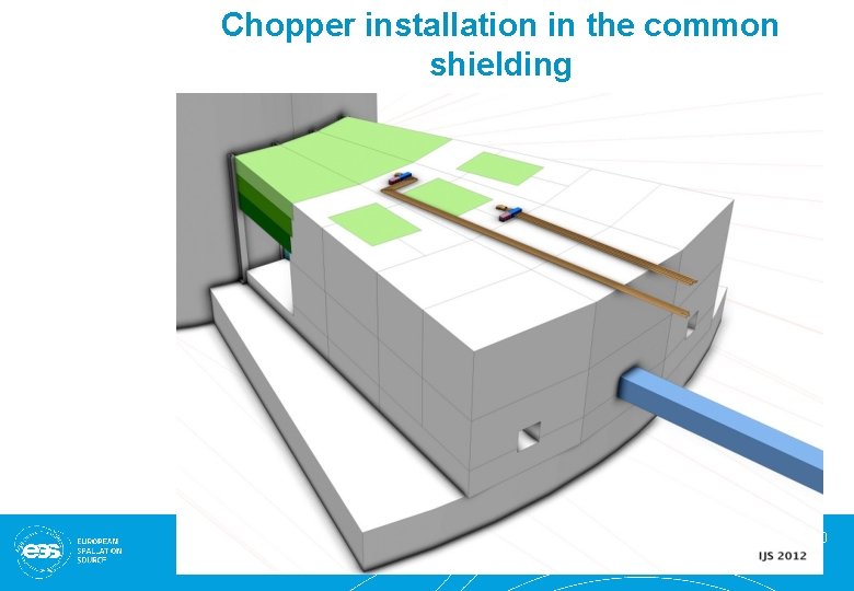 Chopper installation in the common shielding DTU 2013 -09 -30 