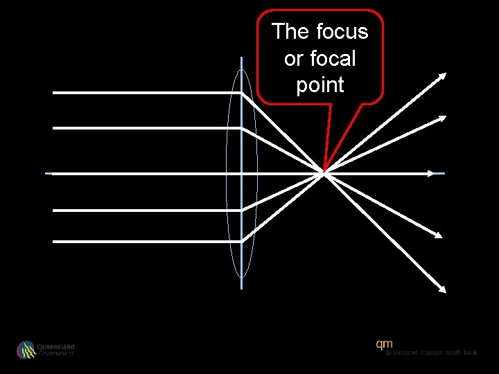 The focus or focal point 