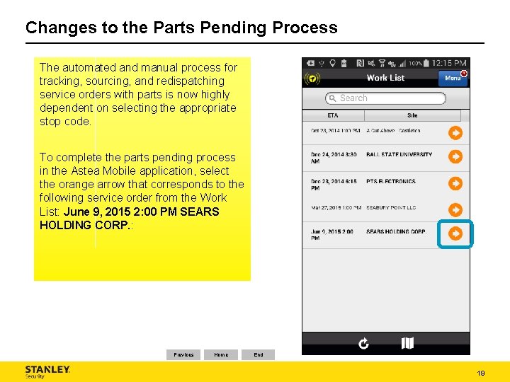 Changes to the Parts Pending Process The automated and manual process for tracking, sourcing, Changes to the Parts Pending Process The automated and manual process for tracking, sourcing,