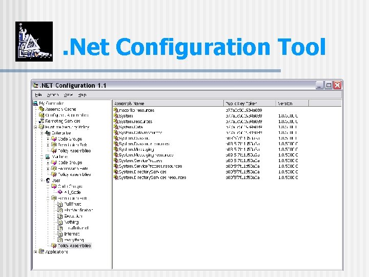 . Net Configuration Tool 