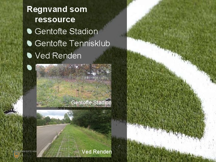 Regnvand som ressource Gentofte Stadion Gentofte Tennisklub Ved Renden Mosegårdsvej Gentofte Stadion Ved Renden