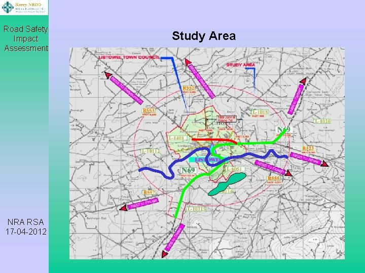 Road Safety Impact Assessment NRA RSA 17 -04 -2012 Study Area Road Safety Impact Assessment NRA RSA 17 -04 -2012 Study Area