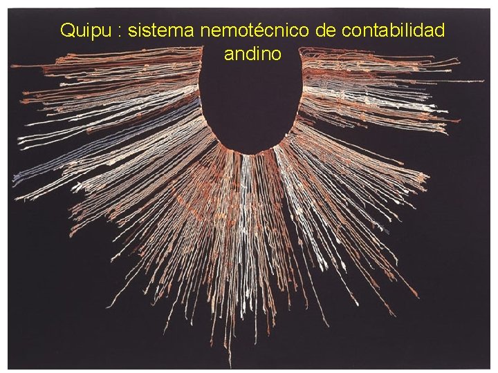 Quipu : sistema nemotécnico de contabilidad andino 