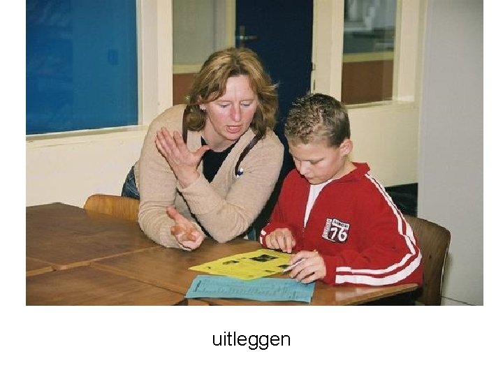 uitleggen 