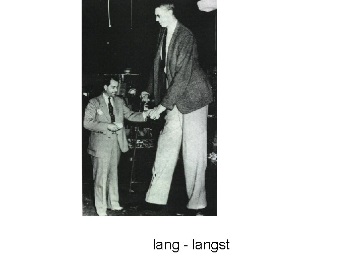 lang - langst 