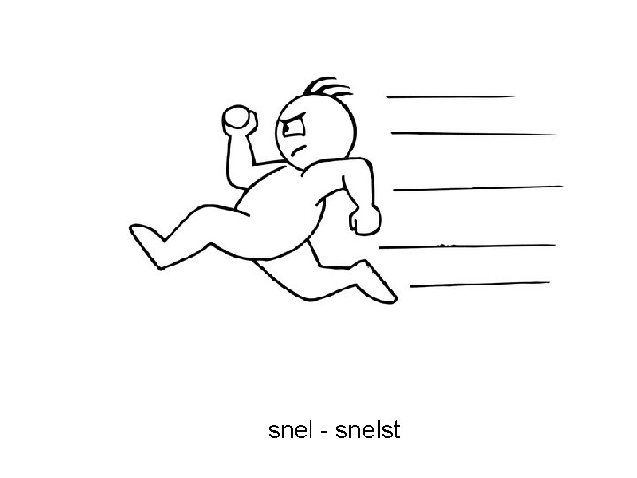 snel - snelst 