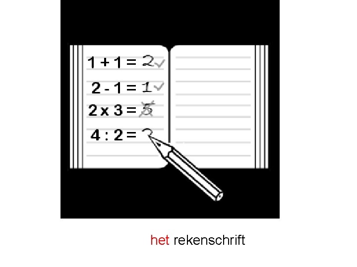 het rekenschrift 