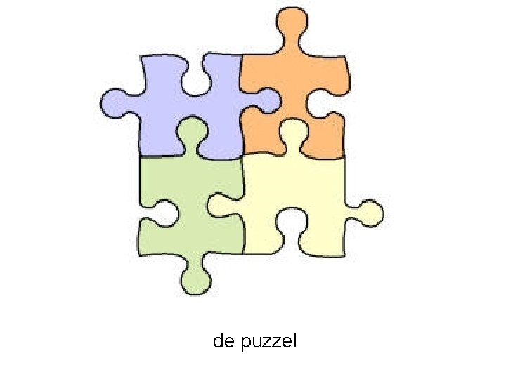 de puzzel 