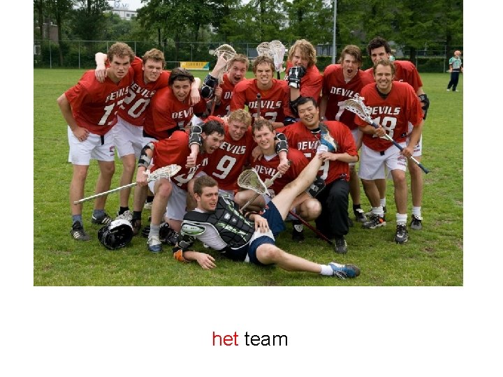 het team 