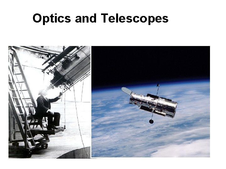 Optics and Telescopes Chapter Six 