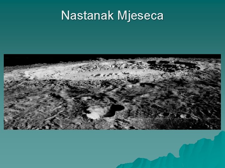 Nastanak Mjeseca 