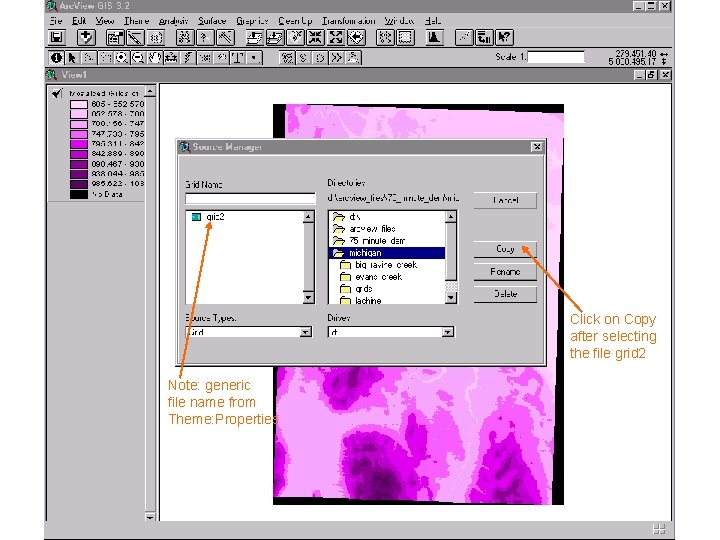 Click on Copy after selecting the file grid 2 Note: generic file name from Click on Copy after selecting the file grid 2 Note: generic file name from
