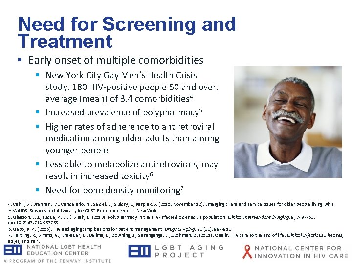 Need for Screening and Treatment § Early onset of multiple comorbidities § New York Need for Screening and Treatment § Early onset of multiple comorbidities § New York