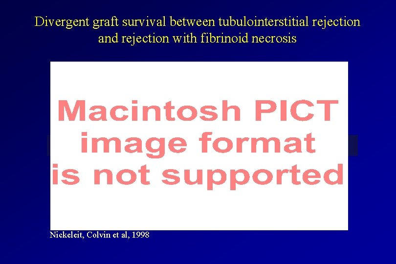 Divergent graft survival between tubulointerstitial rejection and rejection with fibrinoid necrosis * P= 0. Divergent graft survival between tubulointerstitial rejection and rejection with fibrinoid necrosis * P= 0.