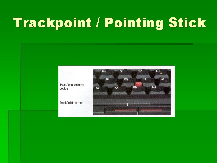 Trackpoint / Pointing Stick 