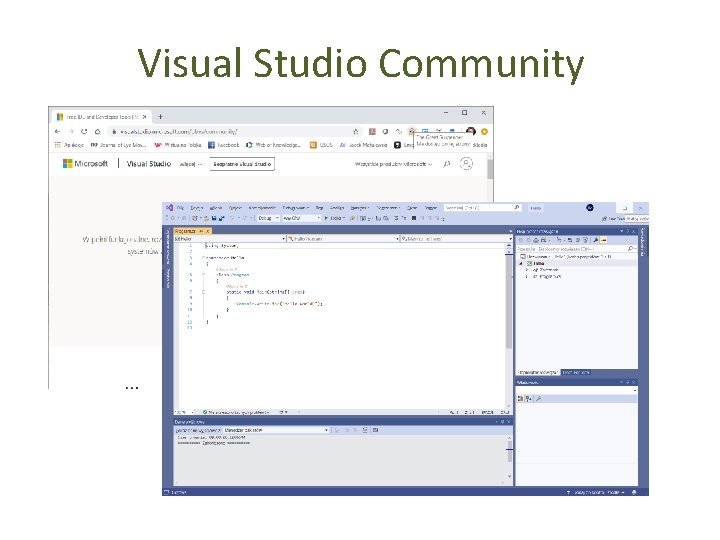 Visual Studio Community 