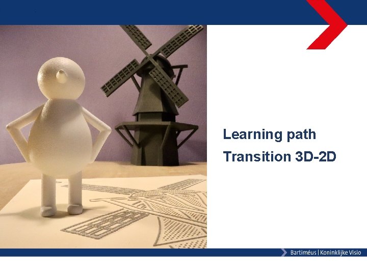 Learning path Transition 3 D-2 D 