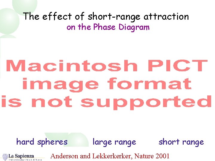 The effect of short-range attraction on the Phase Diagram hard spheres large range short