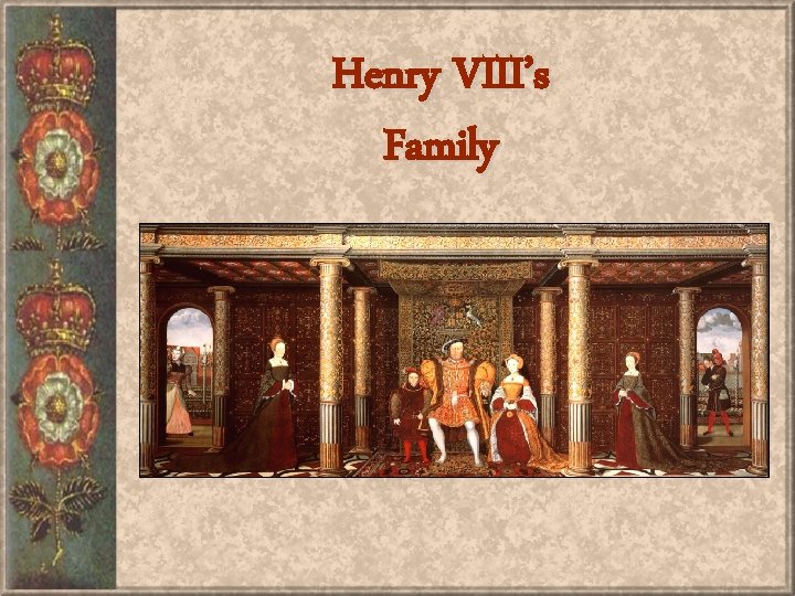 Henry VIII’s Family 