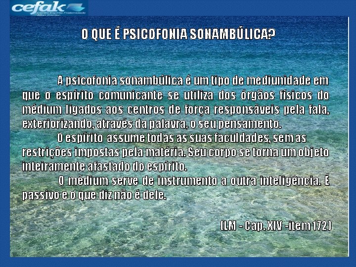 O QUE É PSICOFONIA SONAMBÚLICA? A psicofonia sonambúlica é um tipo de mediunidade em O QUE É PSICOFONIA SONAMBÚLICA? A psicofonia sonambúlica é um tipo de mediunidade em