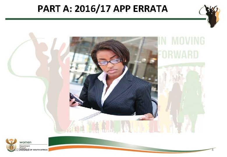 PART A: 2016/17 APP ERRATA 2022 -01 -19 4 PART A: 2016/17 APP ERRATA 2022 -01 -19 4