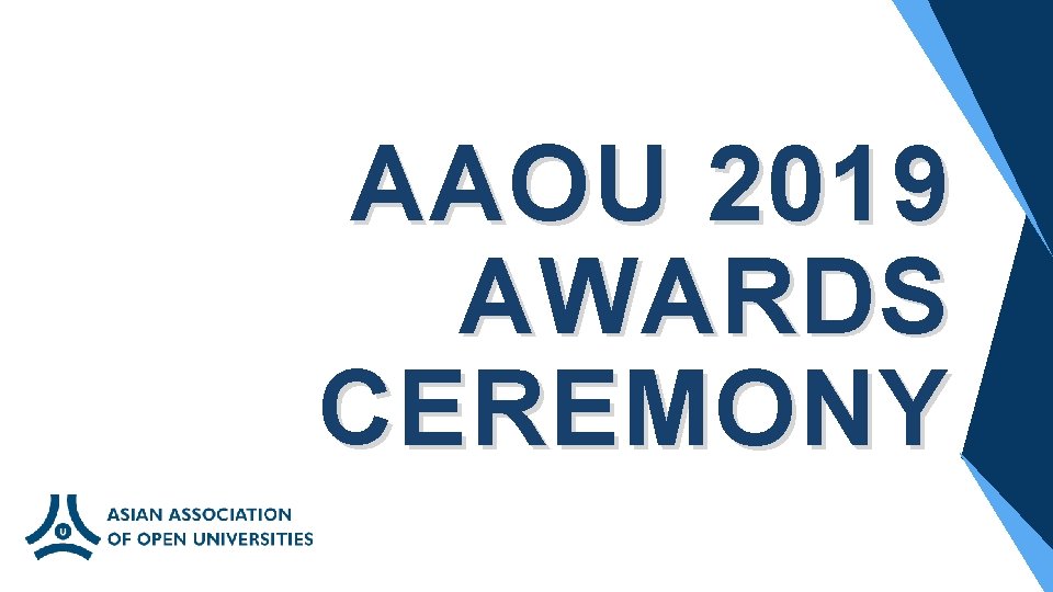 AAOU 2019 AWARDS CEREMONY 