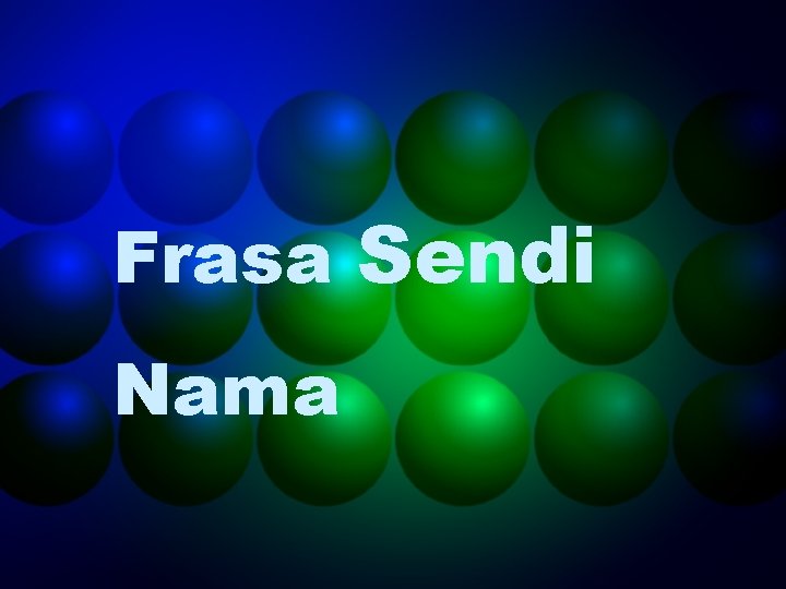 Frasa Sendi Nama 