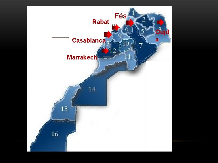 Rabat Casablanca Marrakech Fés Oujd a 