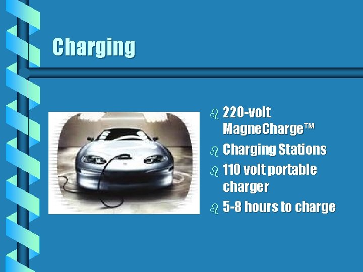 Charging b 220 -volt Magne. Charge™ b Charging Stations b 110 volt portable charger Charging b 220 -volt Magne. Charge™ b Charging Stations b 110 volt portable charger