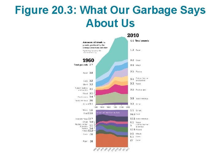 Figure 20. 3: What Our Garbage Says About Us 