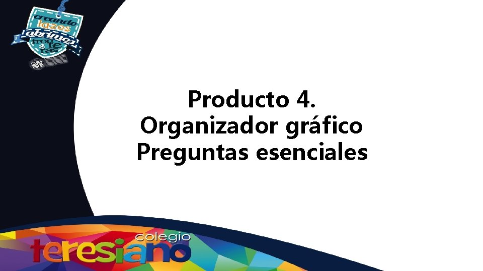 Producto 4. Organizador gráfico Preguntas esenciales 
