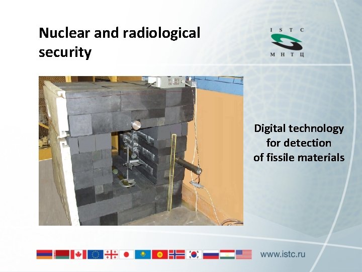 Nuclear and radiological security Digital technology for detection of fissile materials 