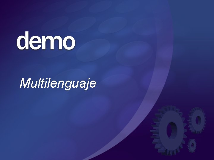 Multilenguaje Multilenguaje